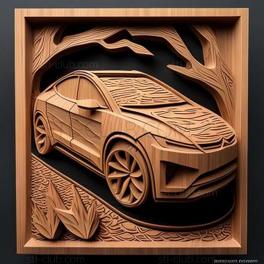 3D модель Tesla Model X (STL)